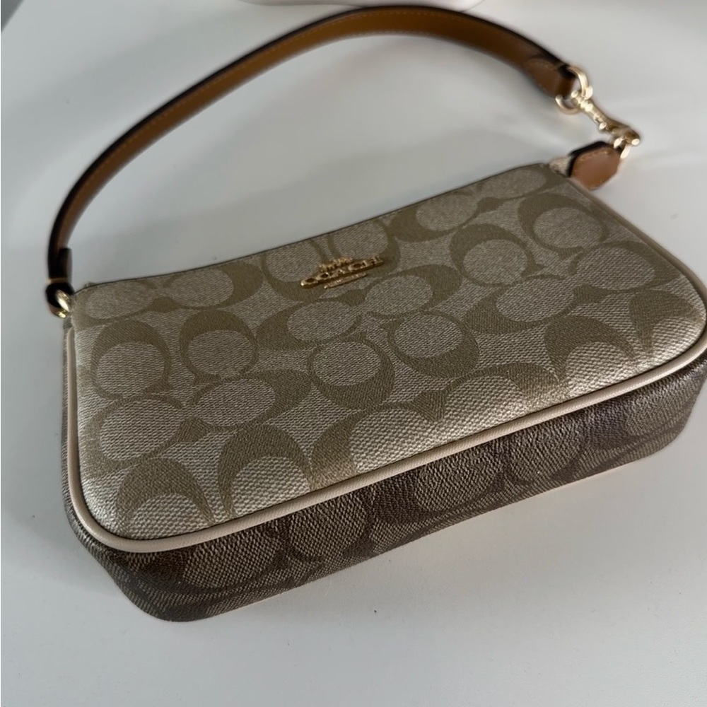 COACH Nolita 19 IN Blocked signature Canvas - Picture 3 of 8
